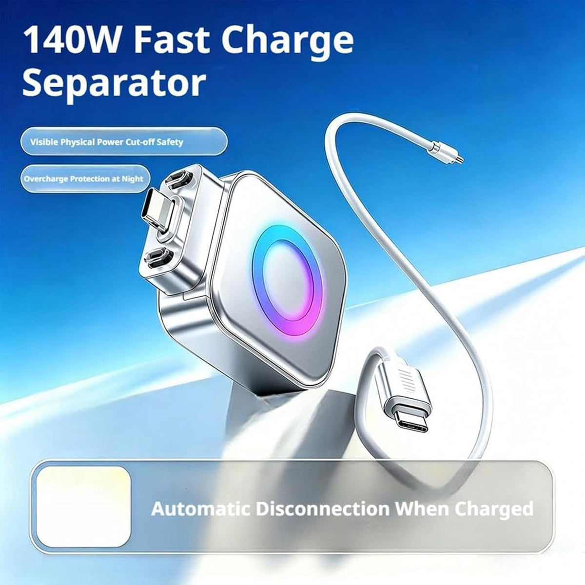 Smart Charging Protector – Stop Overcharging Automatically