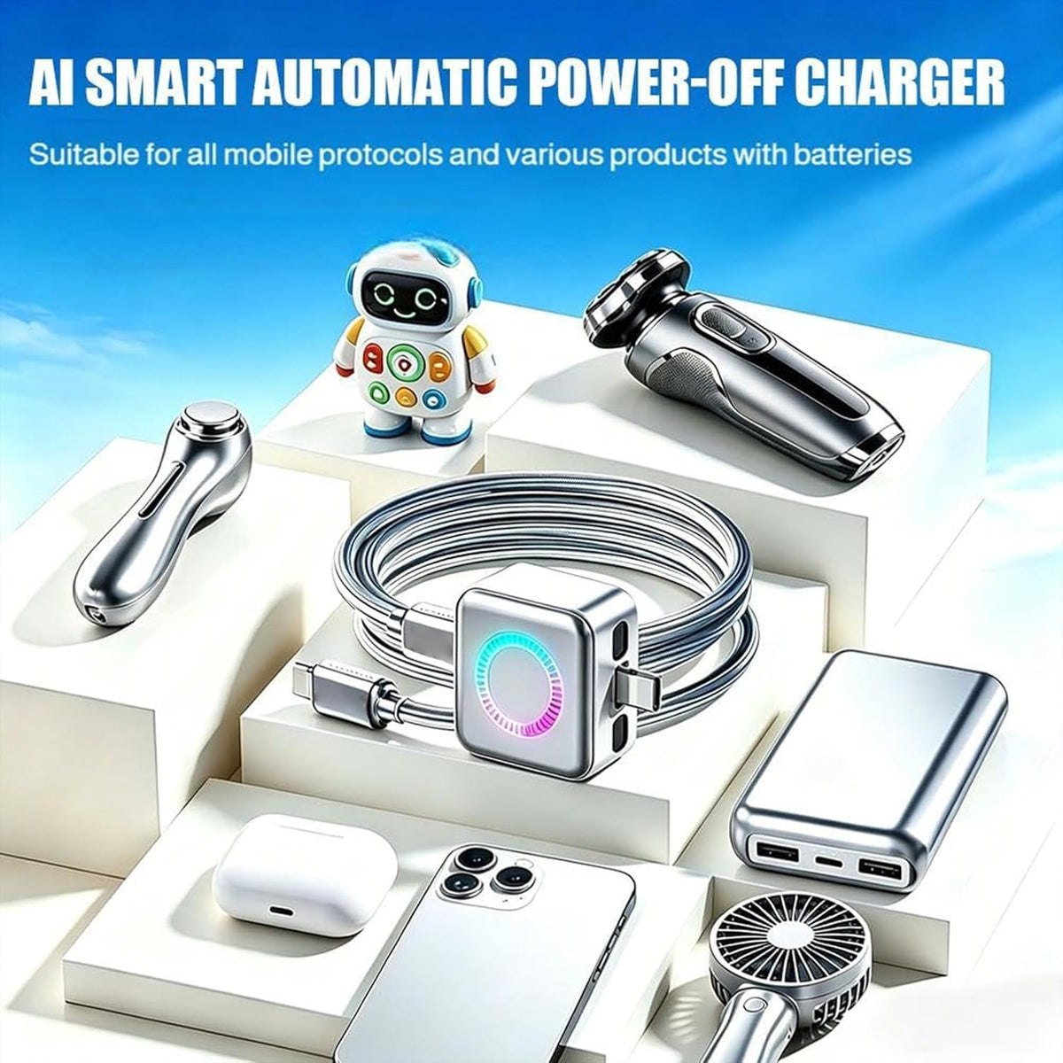 Smart Charging Protector – Stop Overcharging Automatically